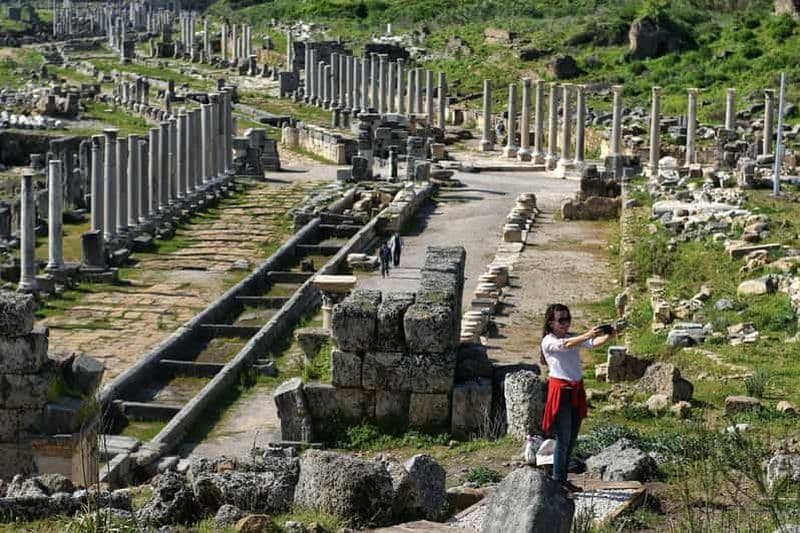 Billet Perge, Aspendos et ville de Side visite d'une jounée au départ d'Antalya