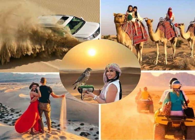 Doha : safari, balade à dos de chameau, sandboard et visite de la mer intérieure
