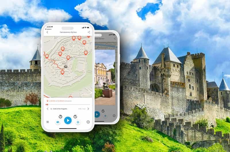 Billet Visite de la ville de Carcassonne : application audioguide dans votre smartphone.