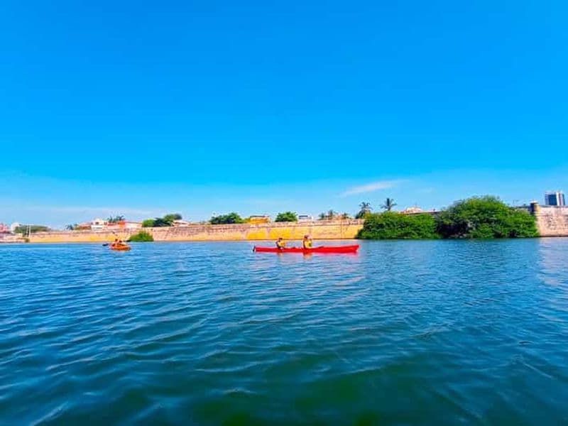 Billet Carthagène : excursion en kayak avec guide et vue sur l'océan