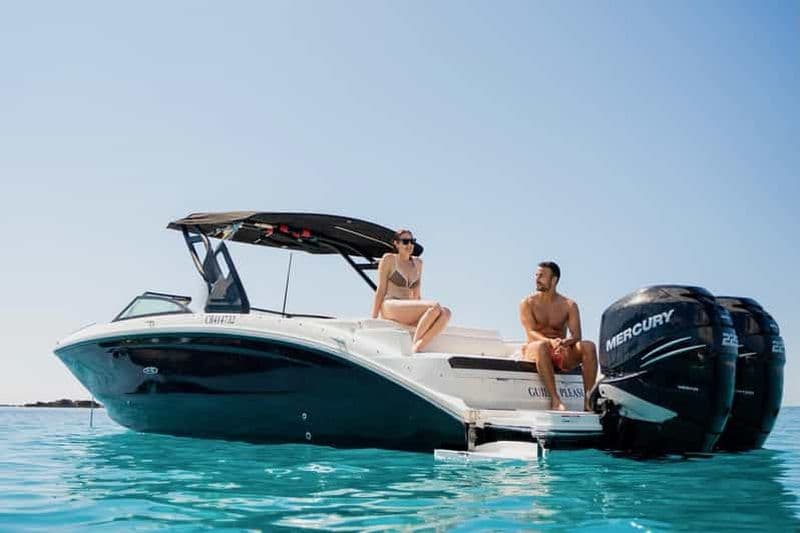 Minorque - Location de bateau privé tout compris - Journée entière