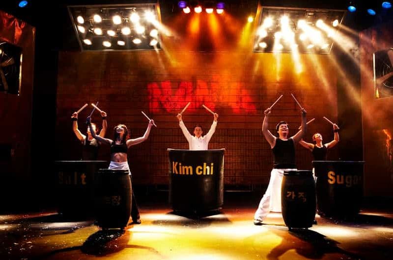 Séoul : billet pour le spectacle NANTA au théâtre Myeongdong / Hongdae