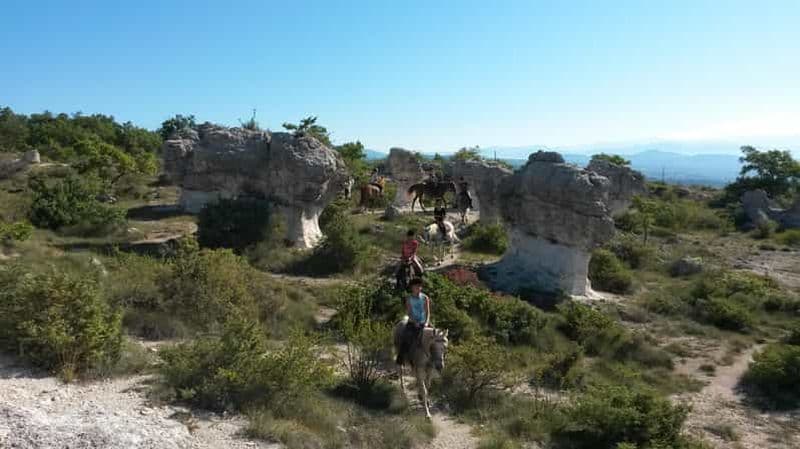 Balade à cheval en Provence Luberon