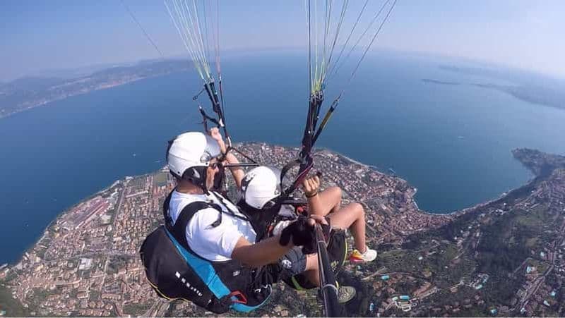 Toscolano, Lac de Garde : Vol en parapente en tandem