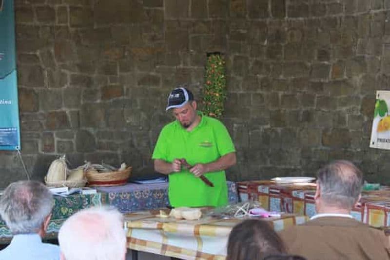 Ferme de Sorrente en tuk tuk : pizza, limocello et dégustation de fromage