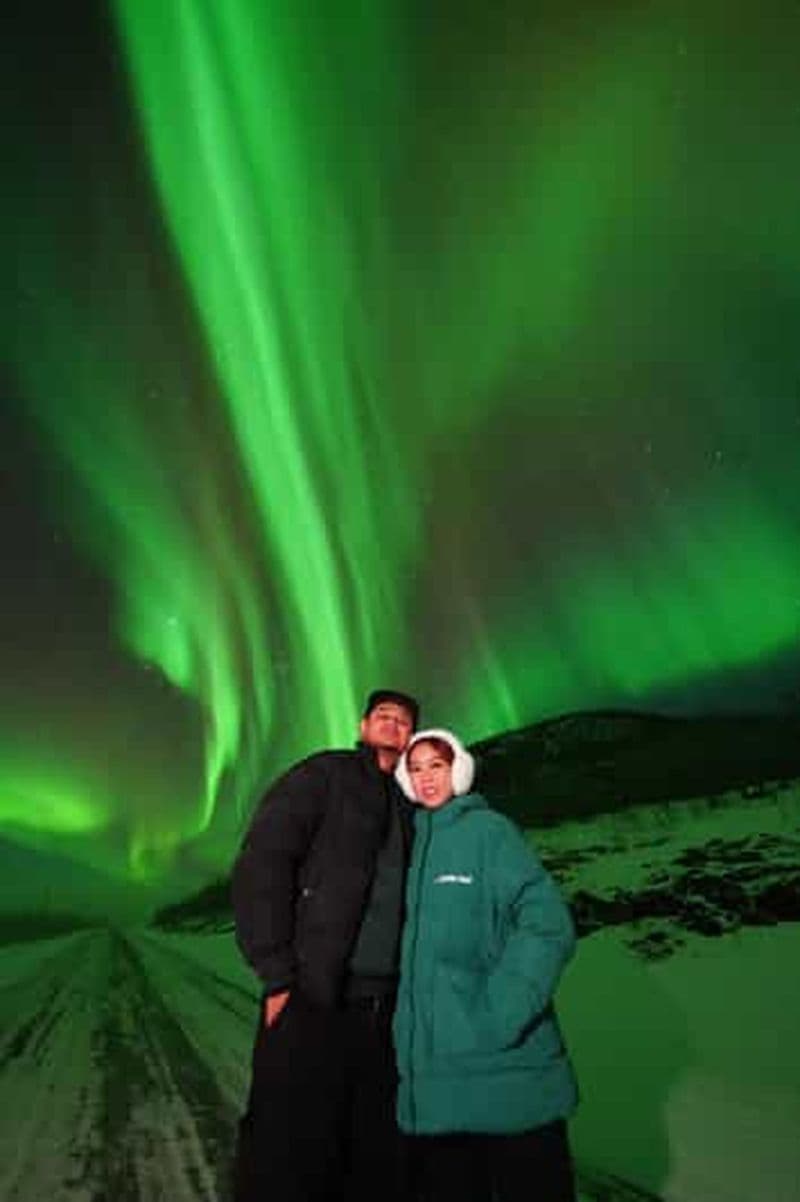 Billet Rovaniemi : excursion en groupe pour admirer les aurores boréales