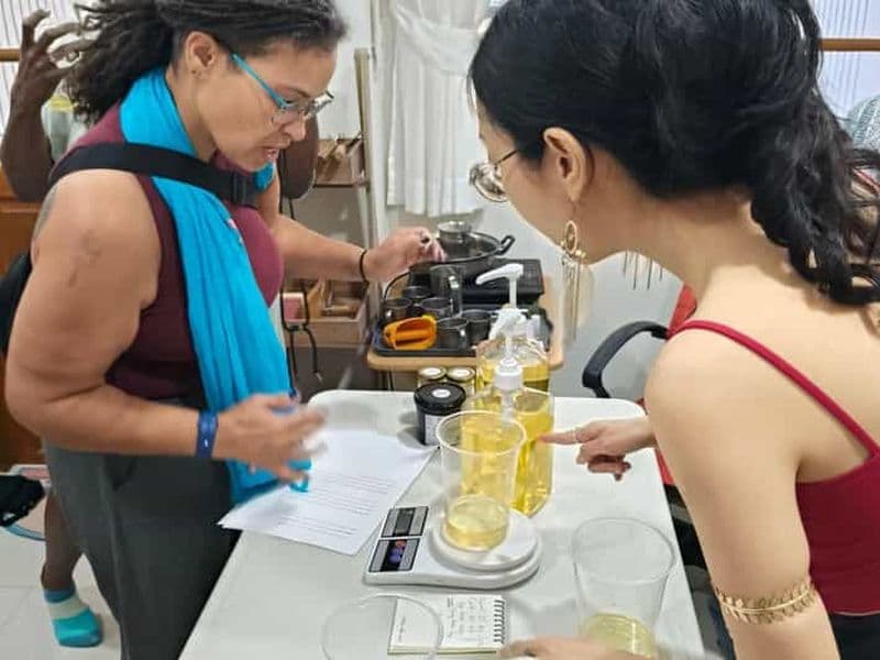 Chiang Mai : atelier de fabrication de savon