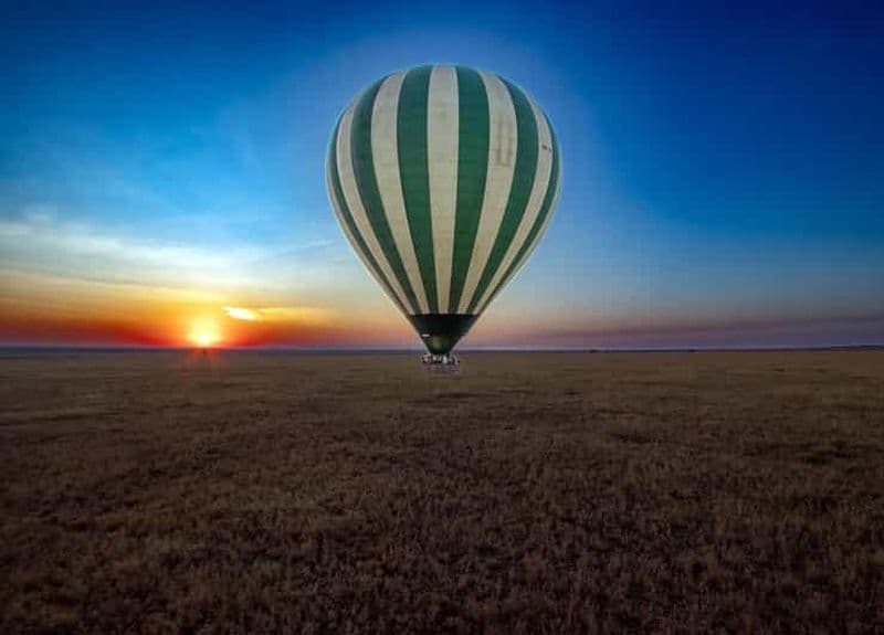 Billet Parc national du Tarangire : Safari en montgolfière