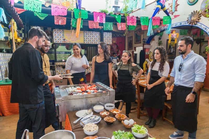 Cancún : Cours de cuisine et visite facultative du marché local