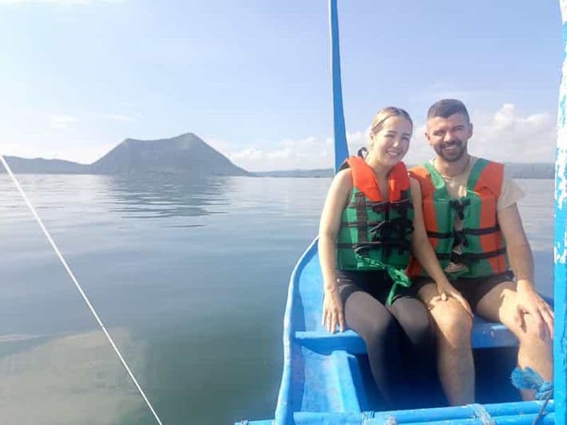 Tagaytay : Croisière commentée sur le lac Taal et visite privée d'une journée à Tagaytay