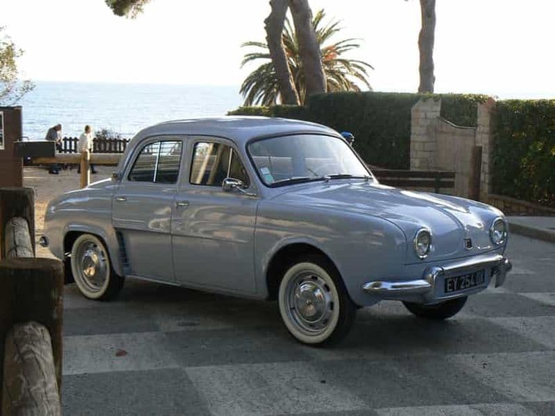 Billet Visite privée à bord d'une Renault Dauphine de 1959