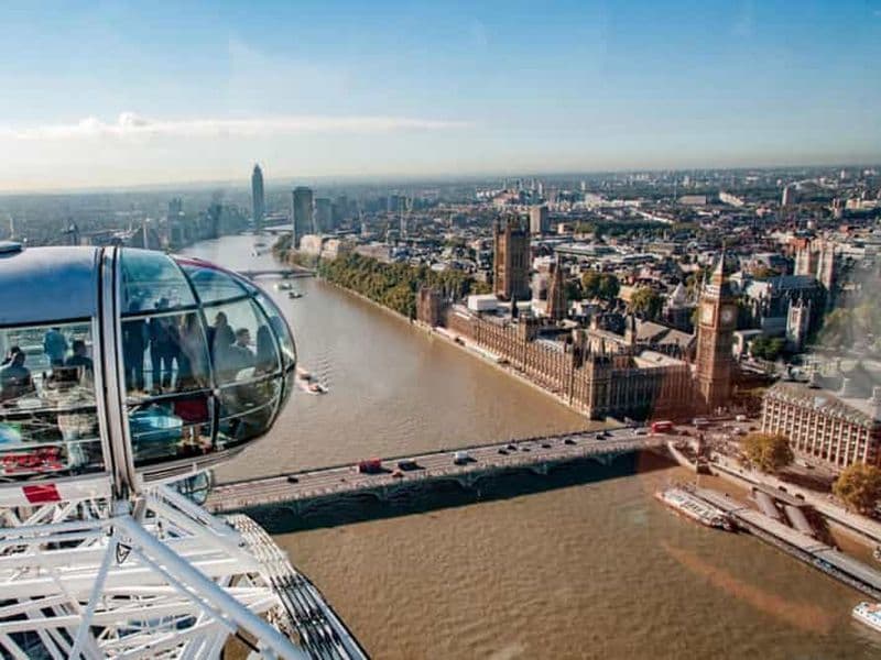 Billet Londres : Visite à pied des 30 plus beaux monuments et tour du London Eye