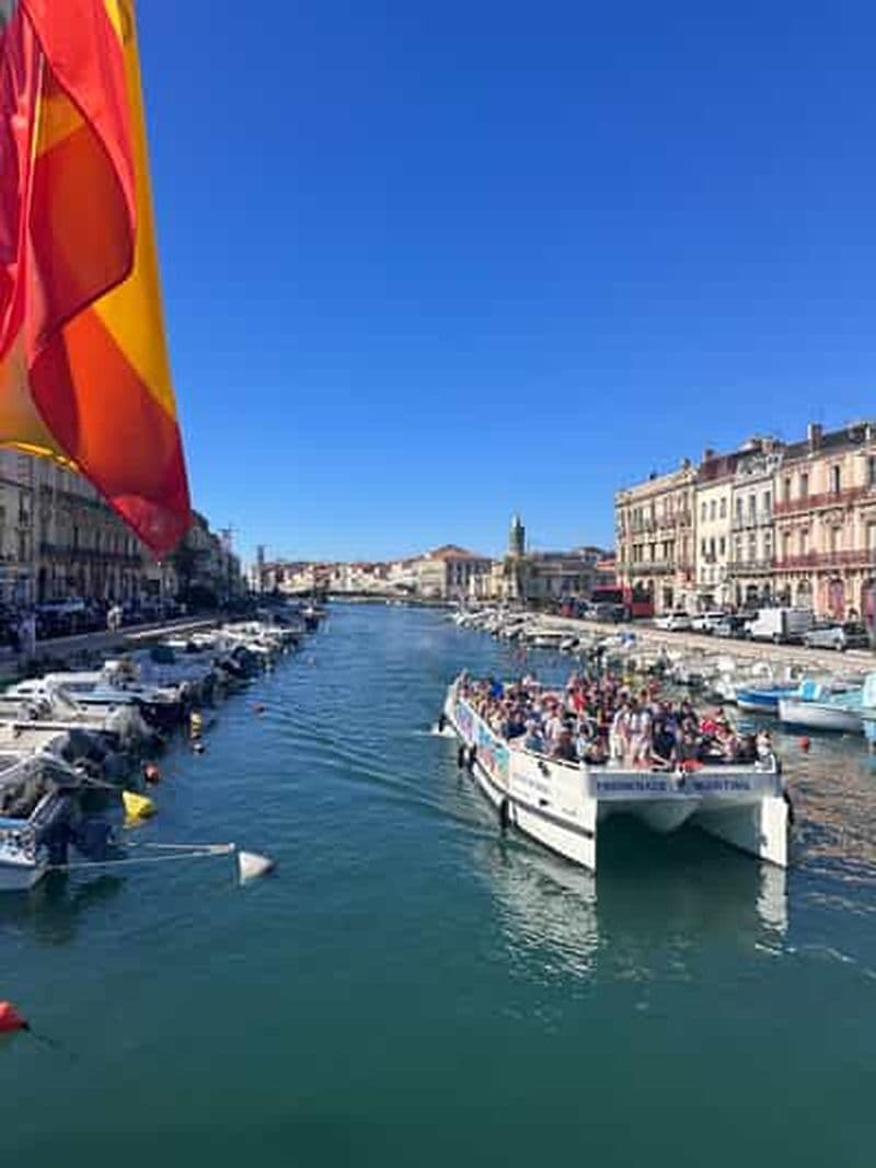 Billet Sète : visite 3 en 1 de la ville par les canaux, la mer et l'étang