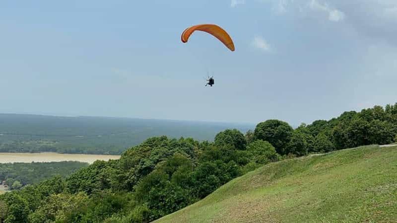 Parapente en tandem Bukit Jugra Selangor