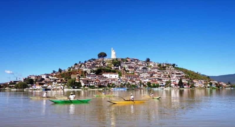 Billet Patzcuaro - Janitzio Tour pour observer les "filets à papillons".