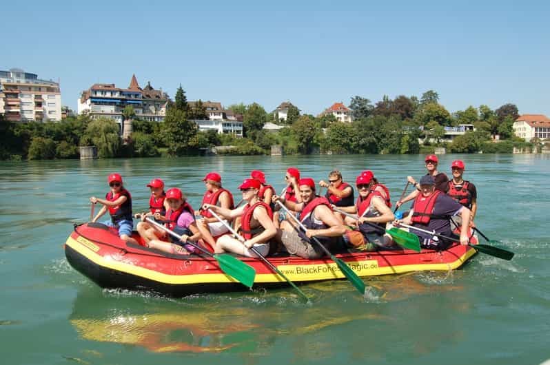 Fribourg et Bâle : Rafting sur le Rhin