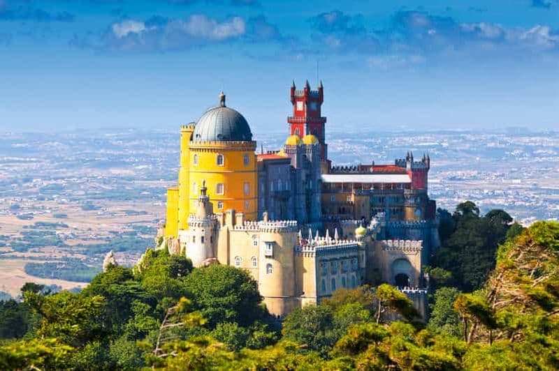 Billet Depuis Lisbonne : visite de Sintra - Pena, Regaleira et Monserrate