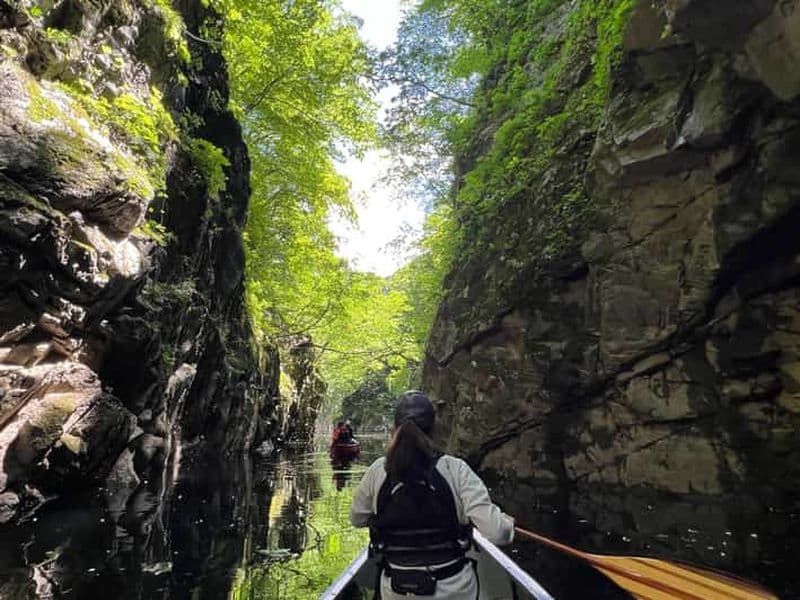 Yamagata, Japon : visite guidée en canoë de la gorge de Mifuchi