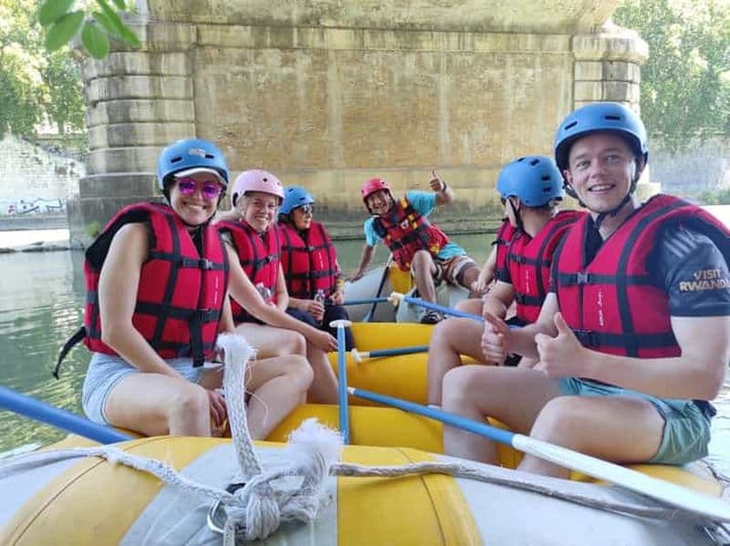Rome : 2 heures de rafting sur le Tibre
