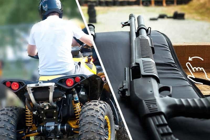 Cracovie : aventure extrême en quad et tir avec prise en charge à l'hôtel