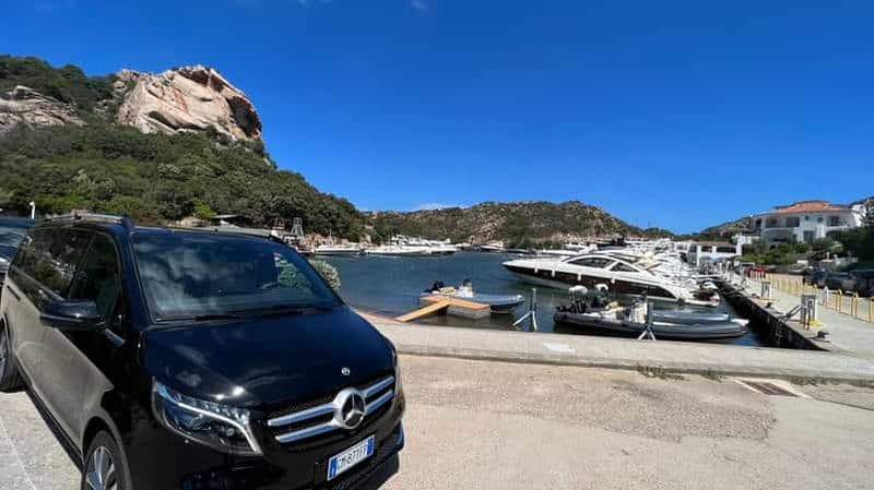 Billet Chauffeur à votre disposition : Circuit sur la côte nord-est de la Costa Smeralda.