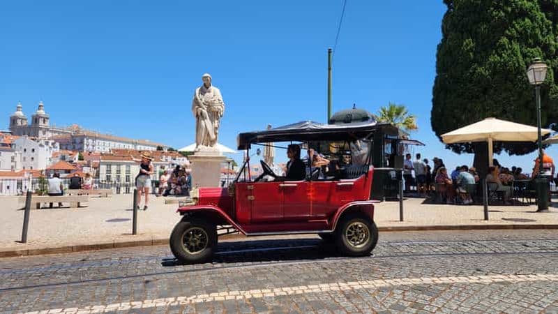 Billet Visite nostalgique de Lisbonne en tuk-tuk : trésors cachés