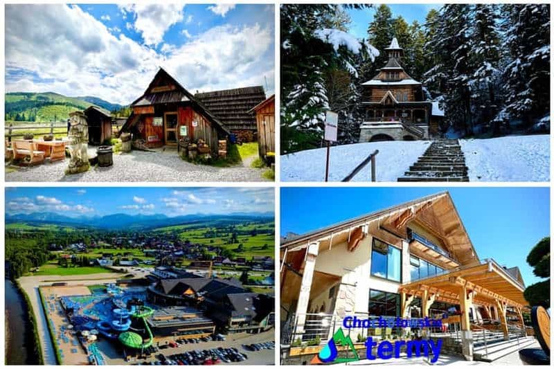 Billet Cracovie : Visite de Zakopane avec bains thermaux et prise en charge à l'hôtel
