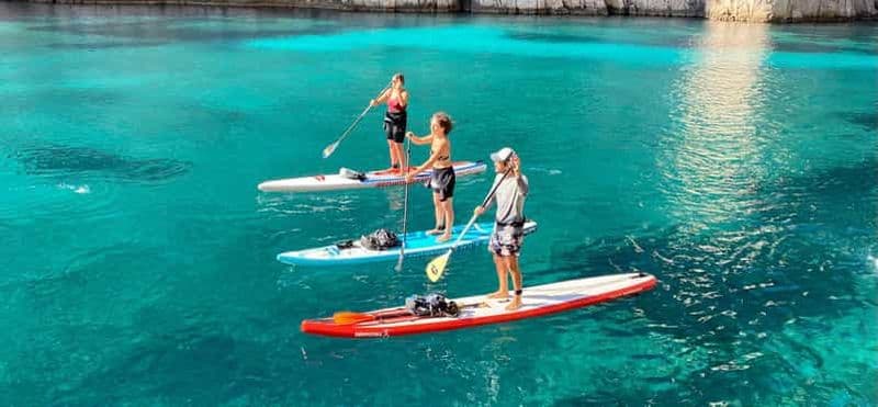 Cassis : Stand UP paddle dans le parc national des Calanques