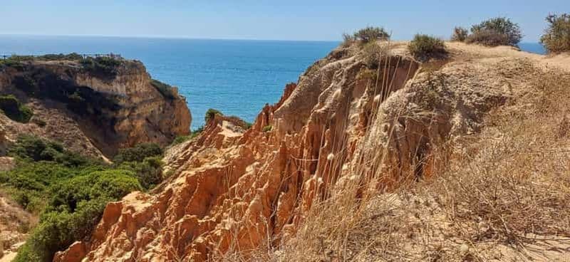 Depuis Tavira : randonnée des 7 vallées, visite des grottes de Benagil