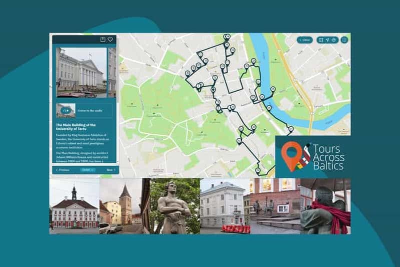 Billet Visite audio de la vieille ville de Tartu