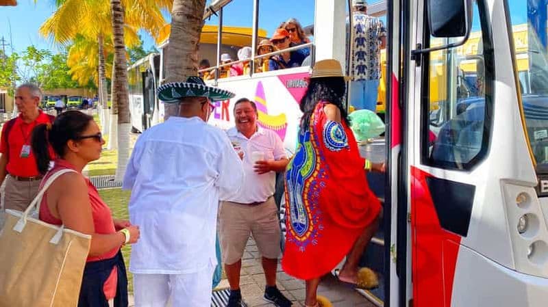 Cozumel : Hop on Hop off de style caribéen et pause plage