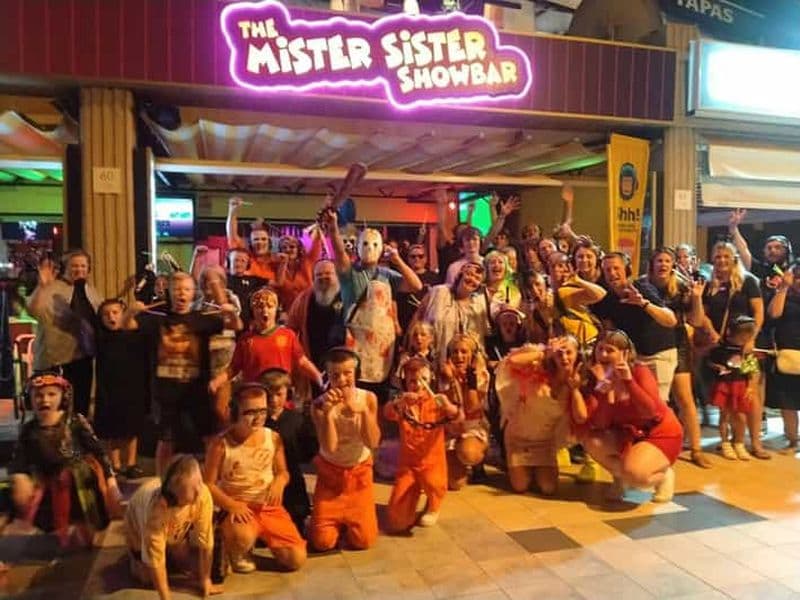 Tenerife : Halloween Silent Disco Tour, Walking Dead Special