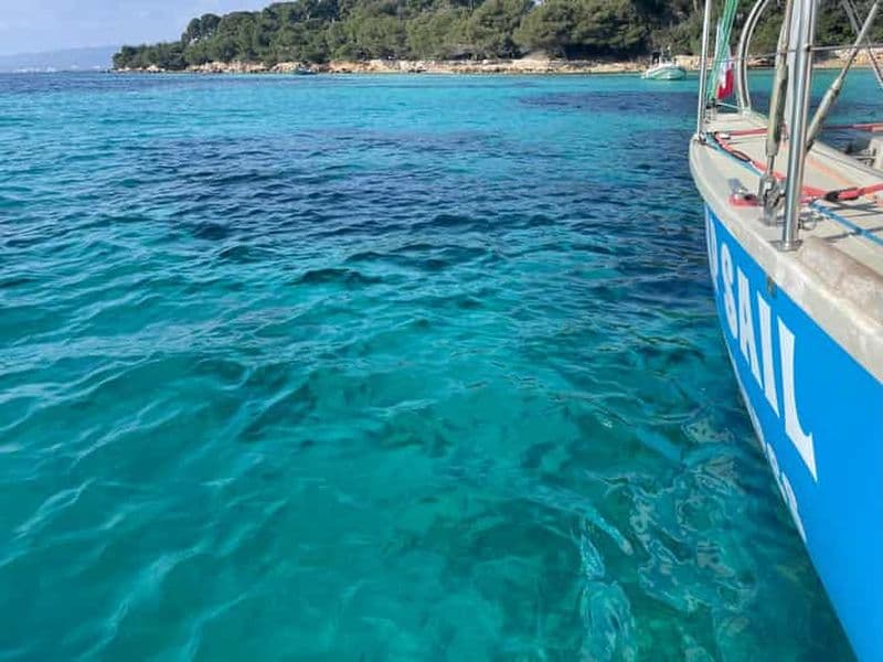 Golf-Juan : découverte en voilier des îles de Lérins, plongée avec tuba