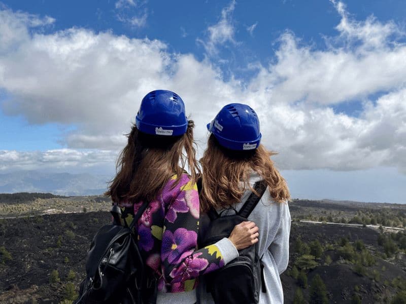 Depuis Taormina/Giardini Naxos : Randonnée immersive sur l'Etna et déjeuner