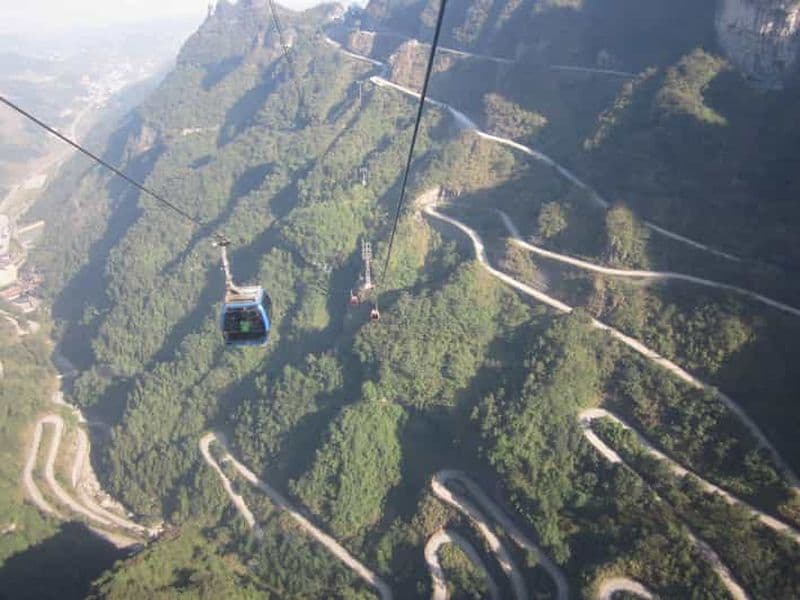 Billet Au départ de Zhangjiajie : excursion d'une journée au mont Tianmen