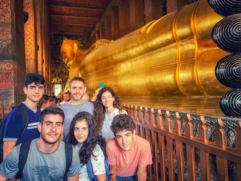 Grand Palais, Wat Pho et Wat Arun : visite guidée en espagnol