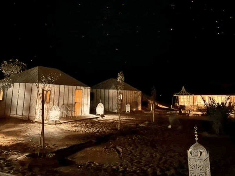 Depuis Marrakech : 2 jours dans le désert de Zagora et randonnée chamelière