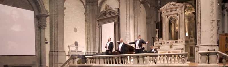 Billet Le cœur de Florence : Dîner et billet de concert des Trois Ténors