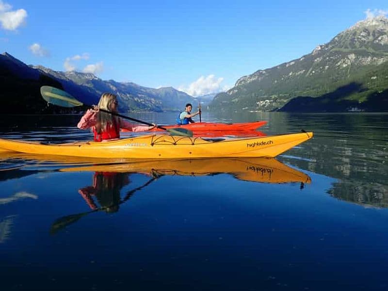Interlaken : Excursion en kayak sur le lac turquoise de Brienz