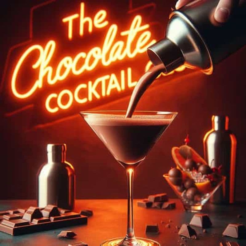 Préparation de cocktails au chocolat au Chocolate Cocktail Club