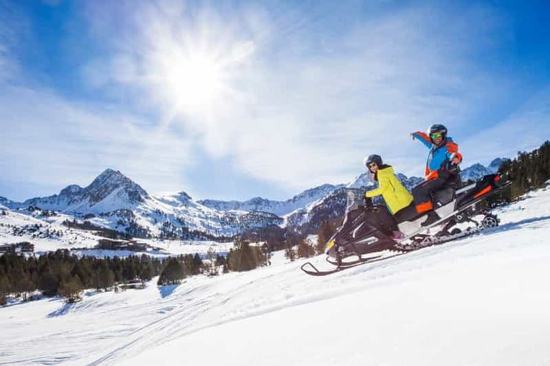 Grandvalira : Excursion en motoneige pour 1 ou 2 personnes