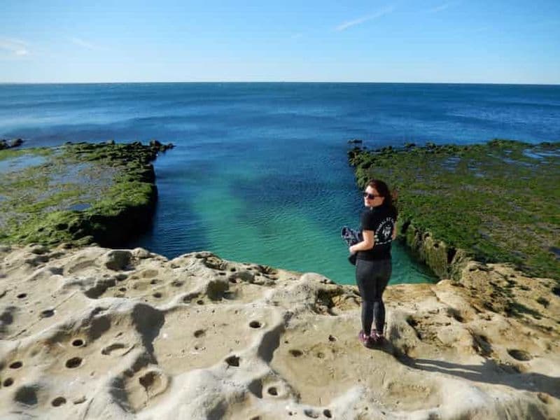 Puerto Madryn : visite à pied des piscines naturelles et des canyons.