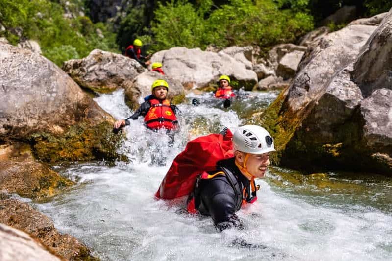 Au départ de Split/Šestanovac : Canyoning sur la rivière Cetina