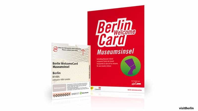 Billet Berlin WelcomeCard : L'île aux musées et les transports publics