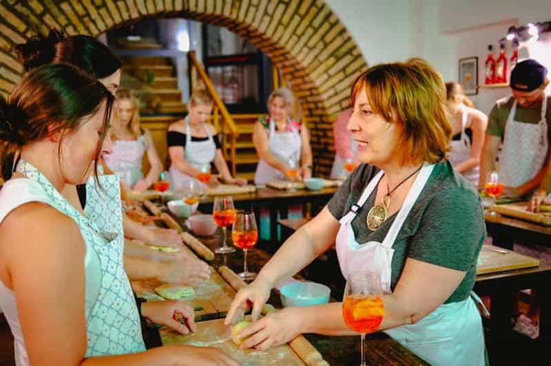 Billet Rome : préparez des pâtes et mélangez 3 spritz italiens près du Colisée