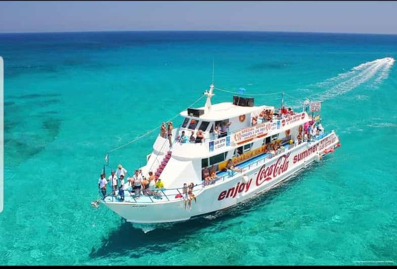 Billet Protaras : excursion en bateau à Famagouste, au lagon bleu et à Turtle Cove