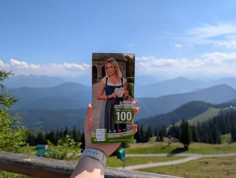 Billet CityTourCard Munich : Montagnes et lacs avec les transports publics