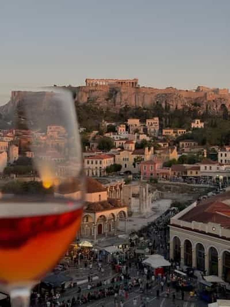 Billet Athènes : marché local, dégustation de vin et visite des sites antiques