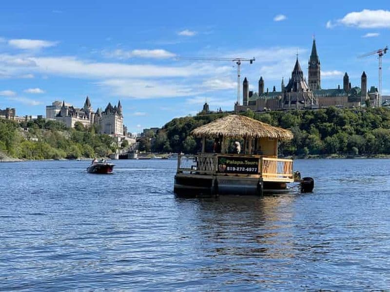 Ottawa : Croisière Tiki Bar flottant sur la rivière des Outaouais