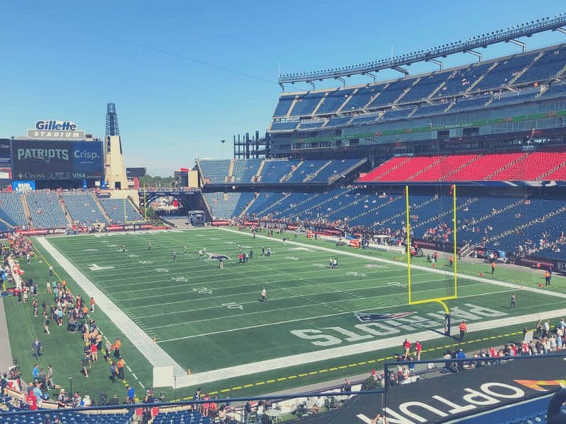 Boston : Ticket pour le match de football des New England Patriots
